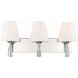 Ramsey Bath Vanity Light Wall Light in Polished Nickel