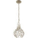 Bask 1 Light 8 inch Gold Dust Mini Pendant Ceiling Light