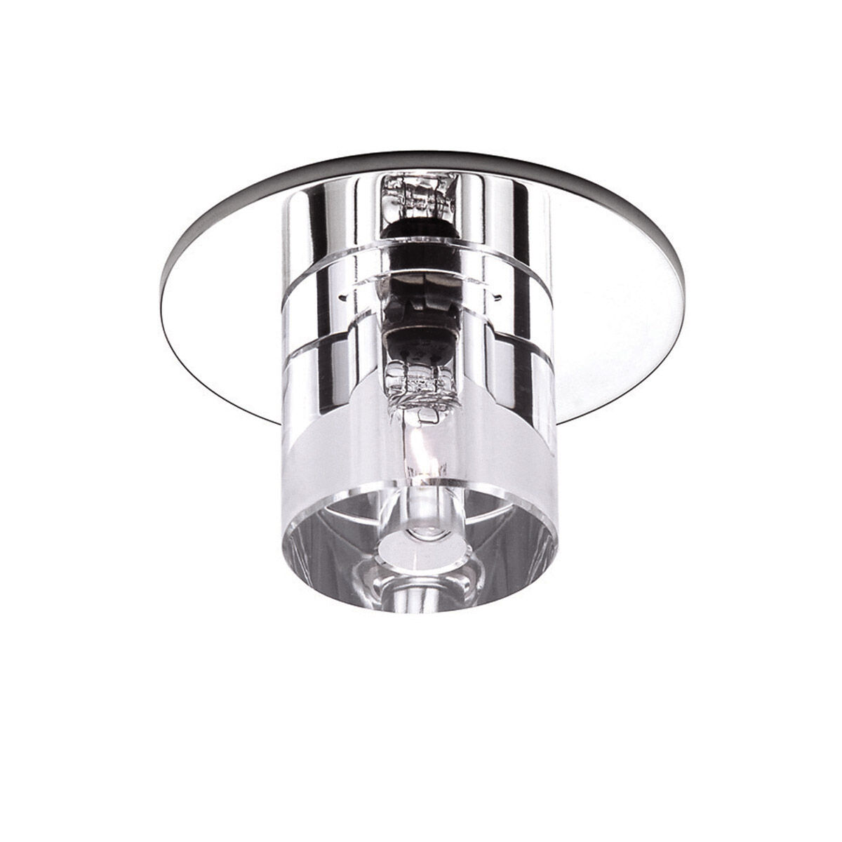 Beauty Spot Clear Glass, Cylinder