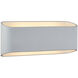 Eclipse 2 Wall Sconce Wall Light in White