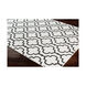 Seville 35 X 24 inch Black/White Rugs, Rectangle