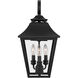 Sean Lavin Galena 3 Light 19 inch Textured Black Outdoor Wall Lantern