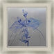 Sheer Beauty Blue and Metallic Framed Art, The Studio