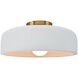 Radiance Collection - Spire Semi-Flush Ceiling Light, Form+Finish+Function