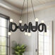 Alora Mood Sadie 8 Light 23.25 inch Matte Black Chandelier Ceiling Light