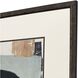 Propac Gray and Brown and Black and Turquoise Framed Art, Propac