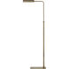 Kane 44.5 inch 40.00 watt Plated Dark Antique Brushed Brass Floor Lamp Portable Light