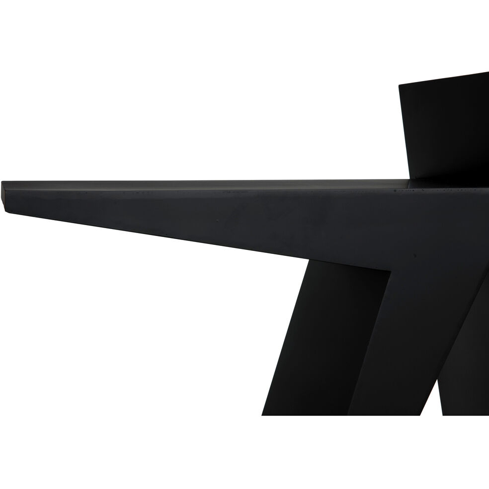 Steam 42 X 14 inch Matte Black Console