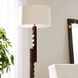 Elvis 150.00 watt Dark Walnut Floor Lamp Portable Light