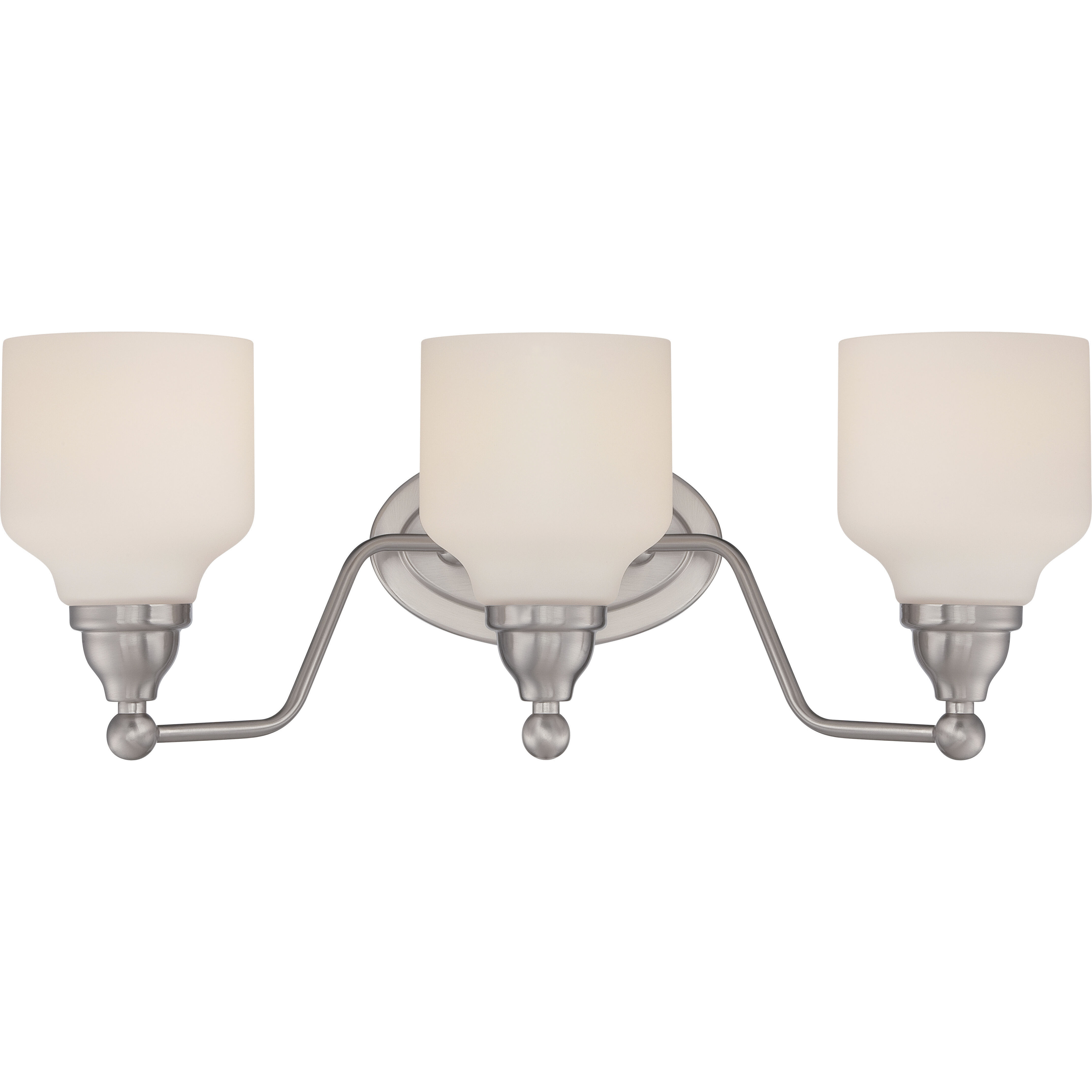 Kirk LED 21 inch Polished Nickel Vanity Light Wall Light