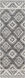 Alyssa 96 X 30 inch Light Grey Rug, Runner