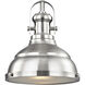 Blakesley 1 Light 8 inch Brushed Nickel Pendant Ceiling Light
