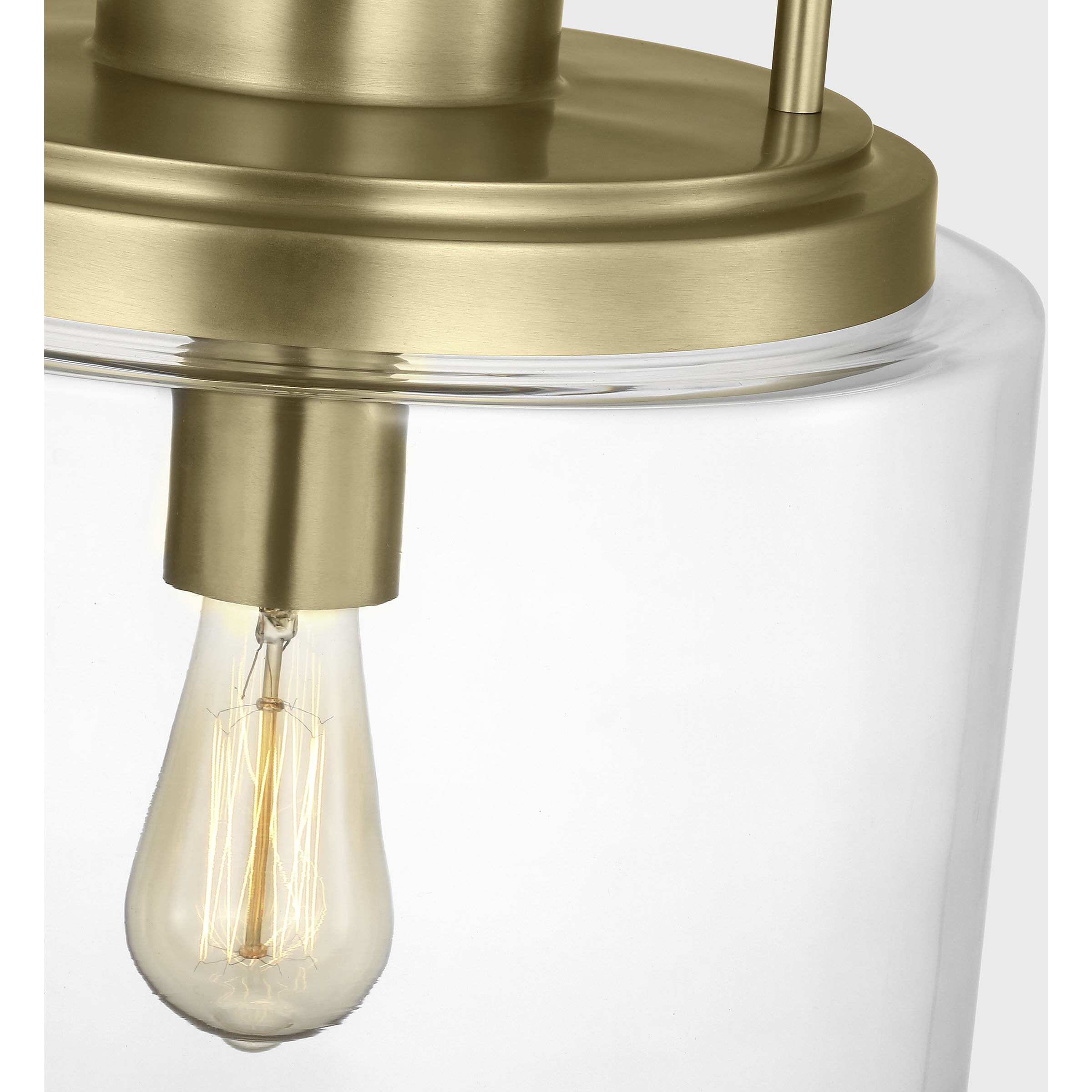 Anders Pendant Ceiling Light in Satin Brass
