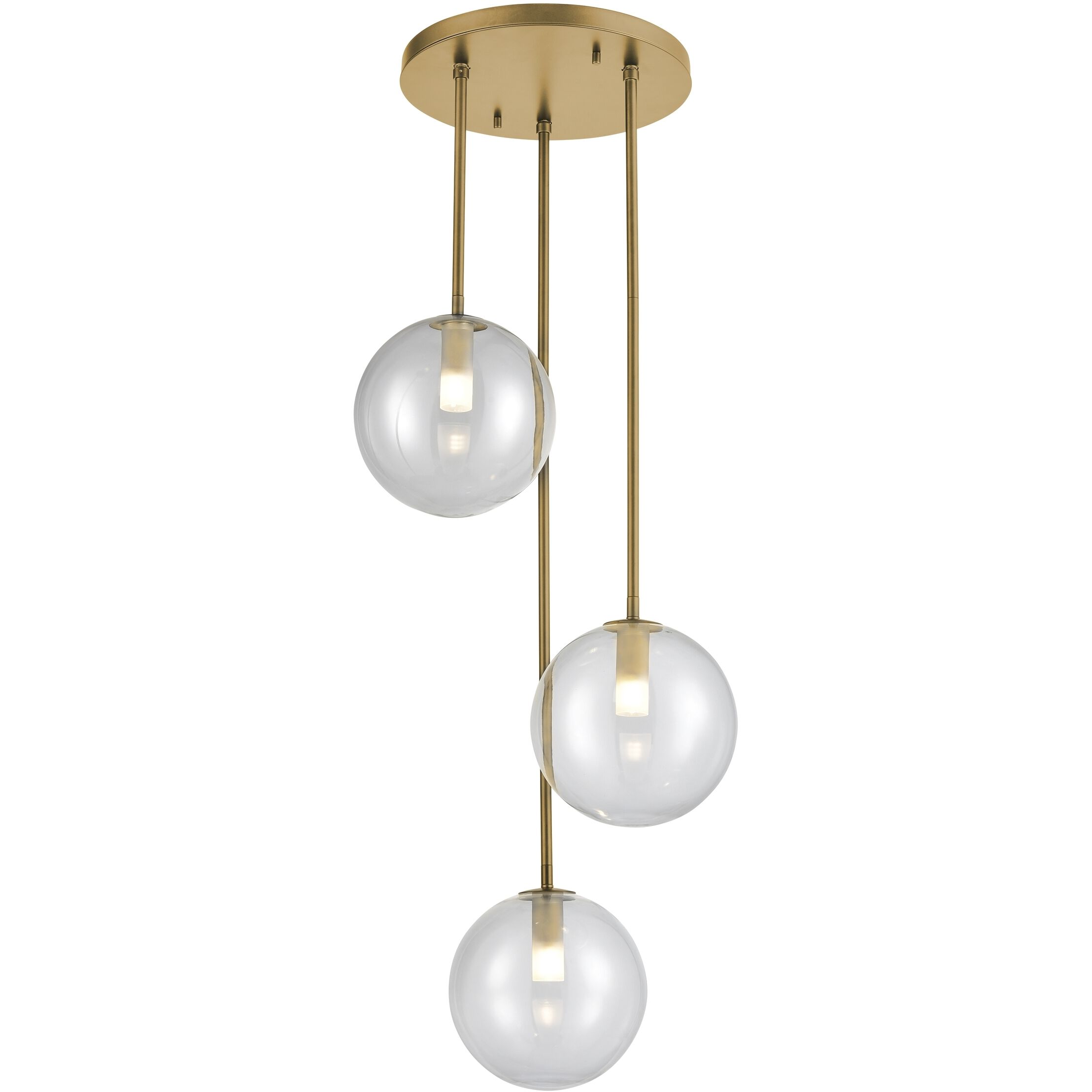 Courcelette 3 Light Pendant