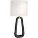 Jori Bath Wall Light in Aged Brass and Matte Black