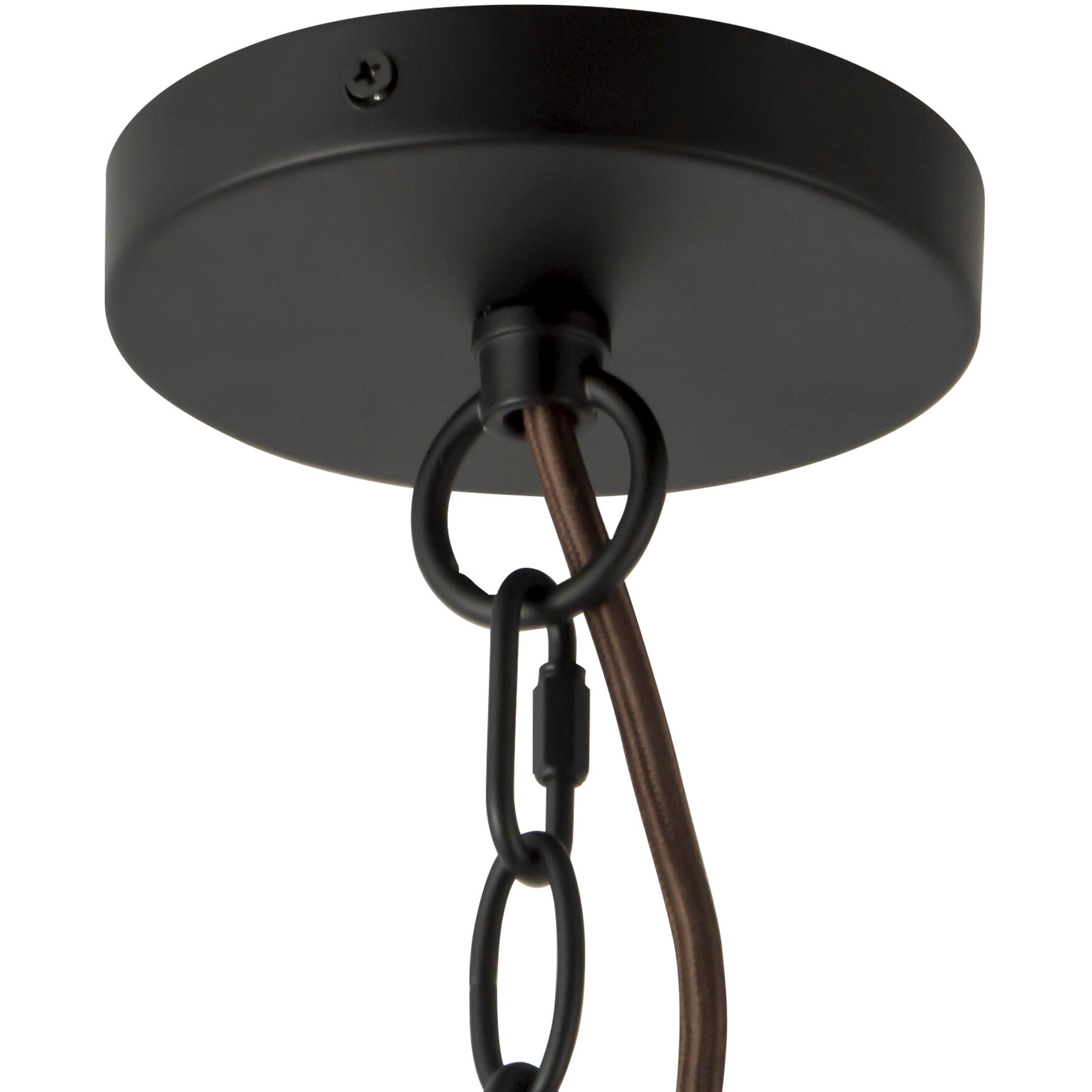 Alora Mood Faye 6 Light 24.13 inch Matte Black and Smoked Solid Glass Chandelier Ceiling Light in Smoked Glass