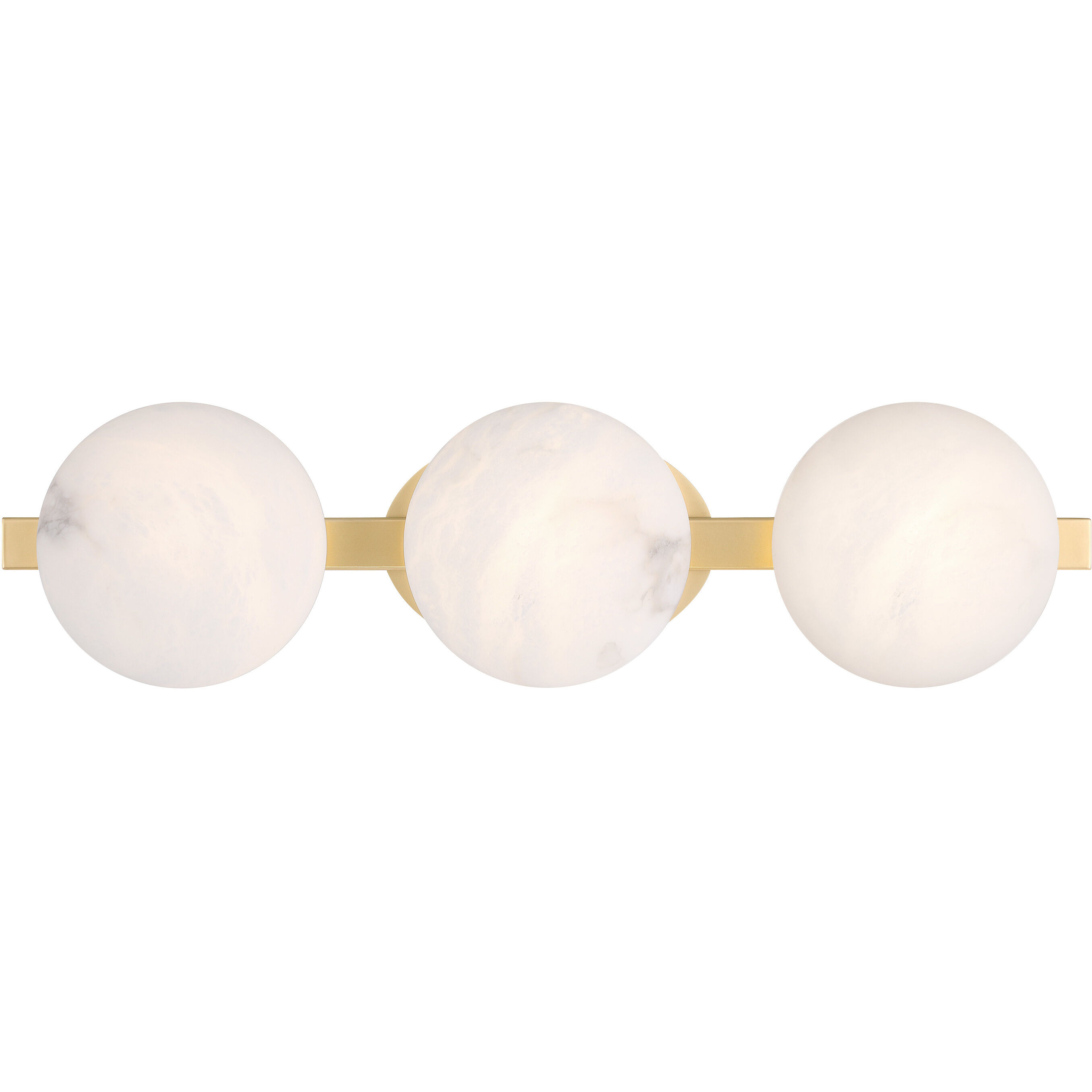 Zill LED 24 inch Lily Gold Vanity Light Wall Light