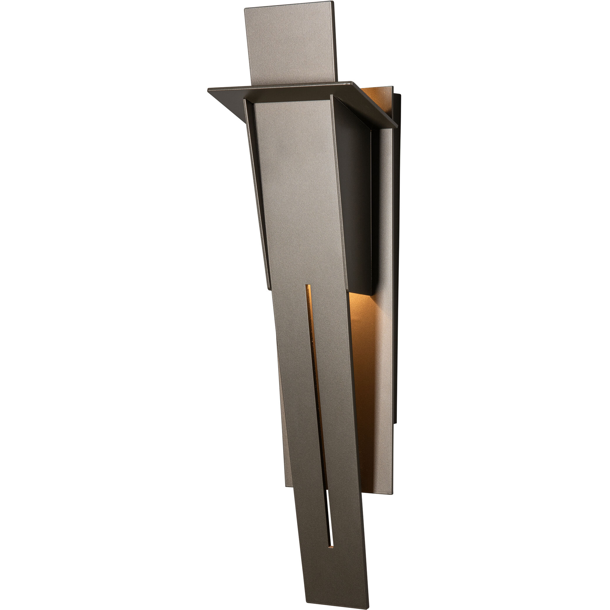 Linea 2 Light 21.9 inch Coastal Dark Smoke Outdoor Wall Sconce