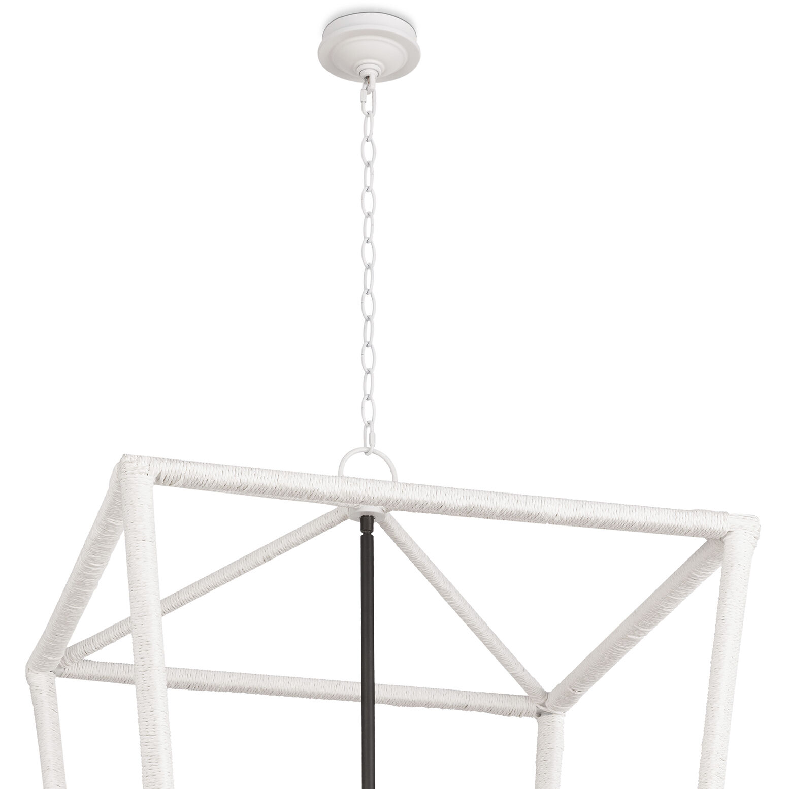 Luella 6 Light 26.75 inch Blackened Brass Lantern, Large