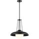 Schooner Ridge 1 Light 18.13 inch Coal Pendant Ceiling Light