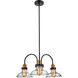 Jackson 3 Light 24 inch Rubbed Oil Bronze Pendant Ceiling Light