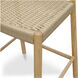 Avery 39.75 inch Natural Counter Stool
