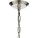 Danique 1 Light 24 inch Polished Nickel with Sunbleached Oak Pendant Ceiling Light