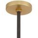 Felipe 6 Light 28 inch Antique Brass and English Bronze Chandelier Ceiling Light