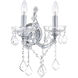 Maria Theresa 2 Light 12 inch Chrome Wall Light