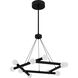 Cyprus LED 25 inch Matte Black Chandelier Ceiling Light
