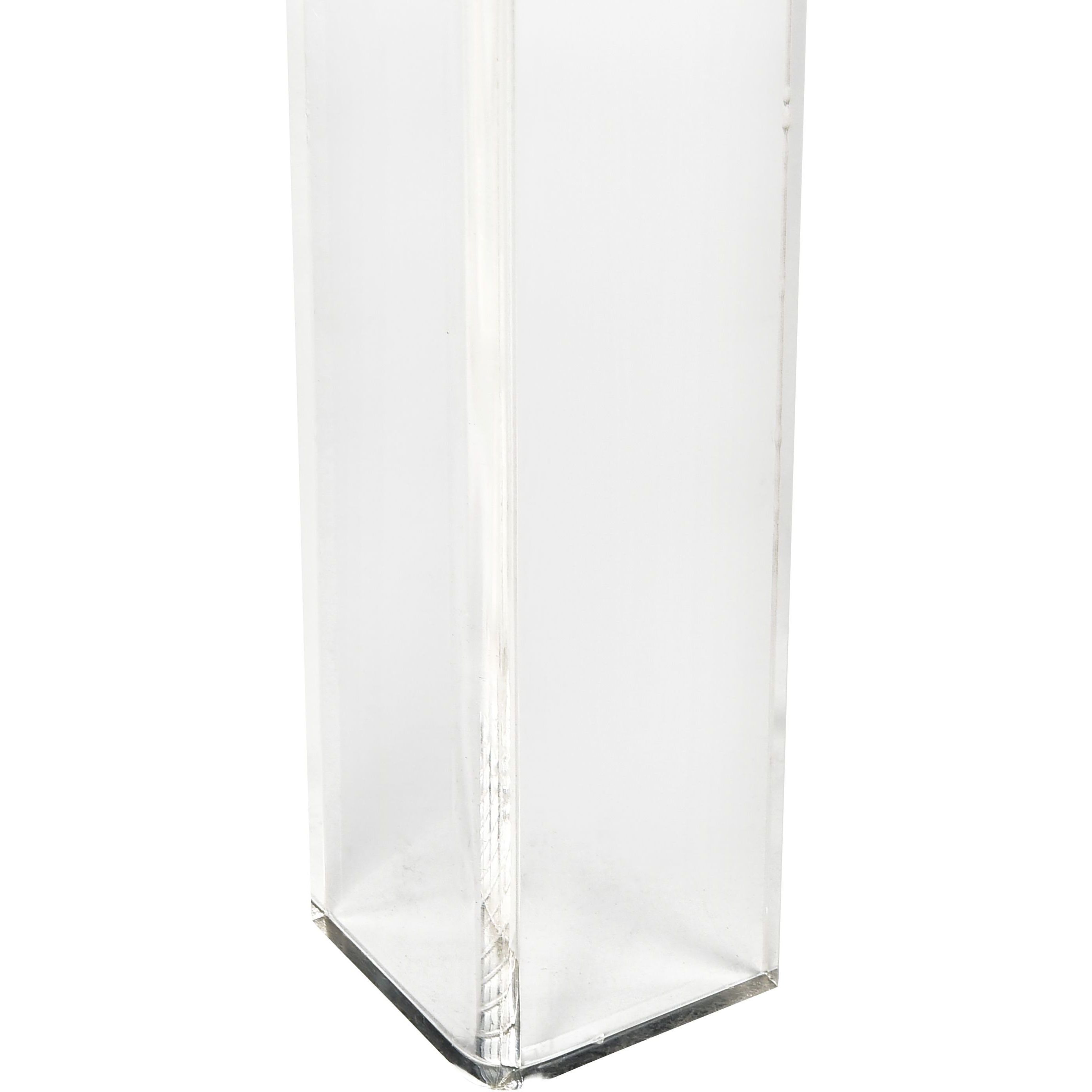 Jacobs 22 X 18 inch Clear Nesting Table, Set of 3