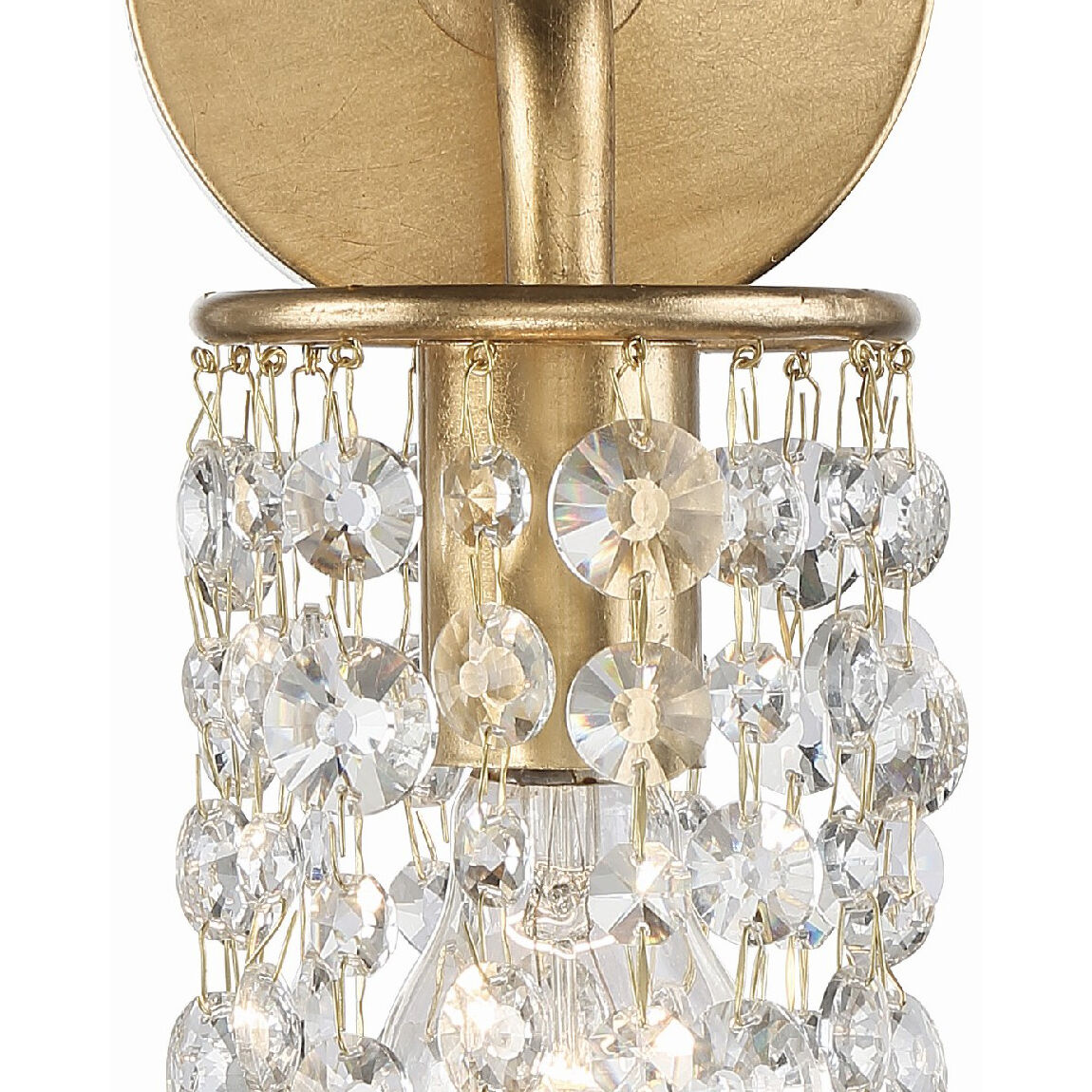 Gabrielle Bath Sconce Wall Light in Antique Gold