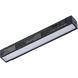 CounterQuickSlim 120 LED 6 inch Black Under Cabinet & Cove