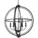 Berkeley 9 Light 30 inch Espresso Foyer Light Ceiling Light, Jeremiah