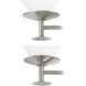 Tremolo 3 Light 33 inch Brushed Nickel and Polished Nickel Vanity Light Wall Light