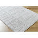 Pier 90 X 60 inch Light Silver / Slate / Silver Handmade Rug in 5 x 8
