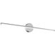 Elizabeth LED 36 inch Satin Nickel Vanity Light Wall Light