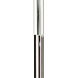 Poppy 61 inch 150.00 watt Polished Nickel Floor Lamp Portable Light in Silver