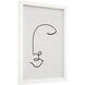 Priyanka White/Multiple Wall Art, 7 Piece