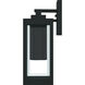 Westover LED 14.25 inch Earth Black Outdoor Wall Lantern, Small