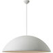 Kelly Wearstler Utopia LED 48 inch Plaster White Sculpted Pendant Ceiling Light