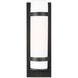 Alban 1 Light 18 inch Antique Bronze Outdoor Wall Lantern, Medium