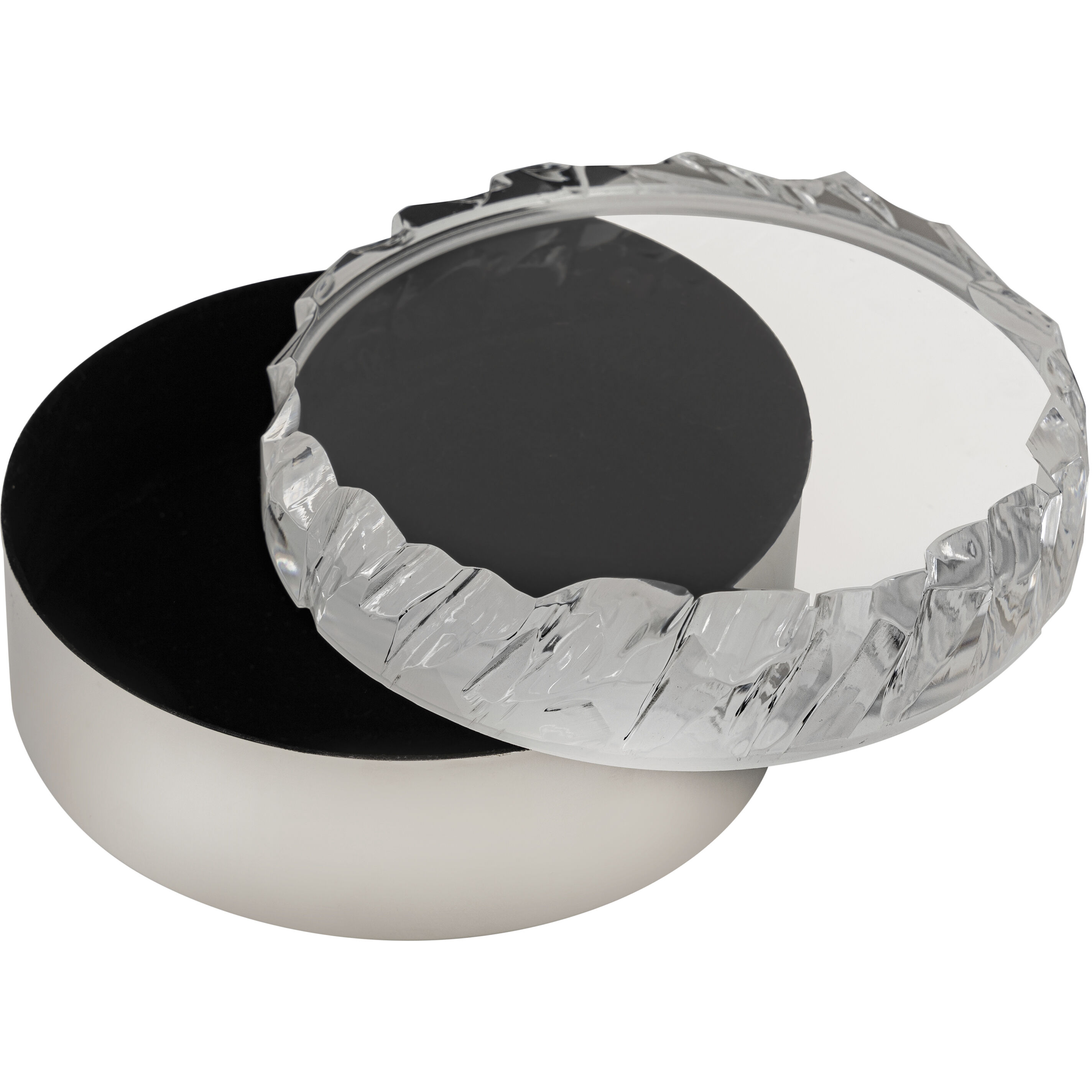 Cogar 7 X 7 inch Polished Nickel with Clear Box