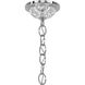 Century 5 Light 17 inch Polished Silver Chandelier Ceiling Light