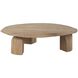 Tiernan 60 X 17 inch Natural Reclaimed Oak Coffee Table
