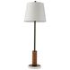 Conway 100.00 watt English Bronze Table Lamp Portable Light