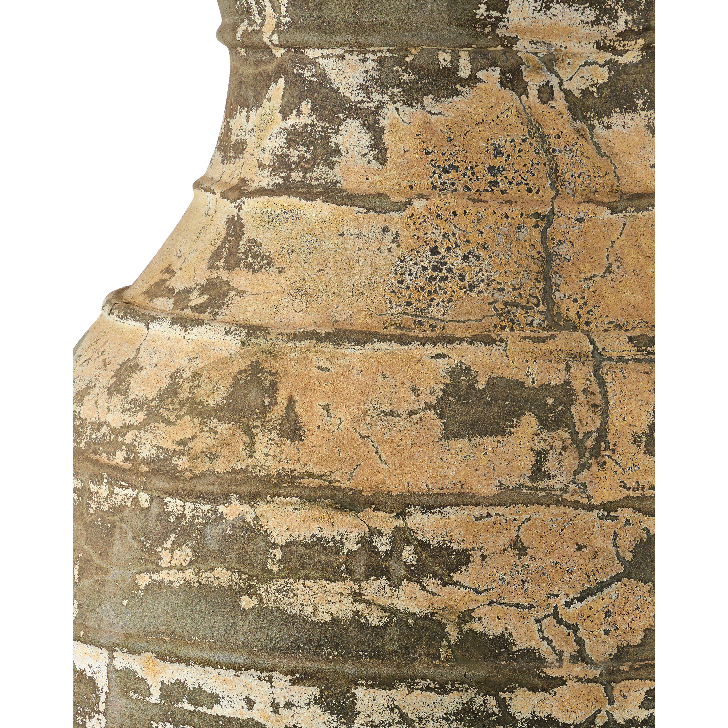 Lipari Antique White Outdoor Urn, Extra Large