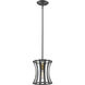 Geist 1 Light 8.5 inch Bronze Gold Pendant Ceiling Light