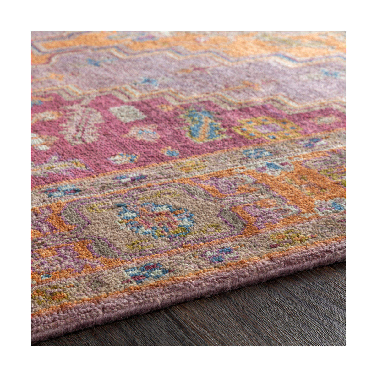 Zeus 120 X 120 inch Plum Rug in 10 Ft Round, Round