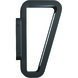 Pediment LED 4.75 inch Coal Wall Sconce Wall Light in Black, Outdoor